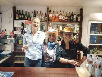 Barn dance bar staff